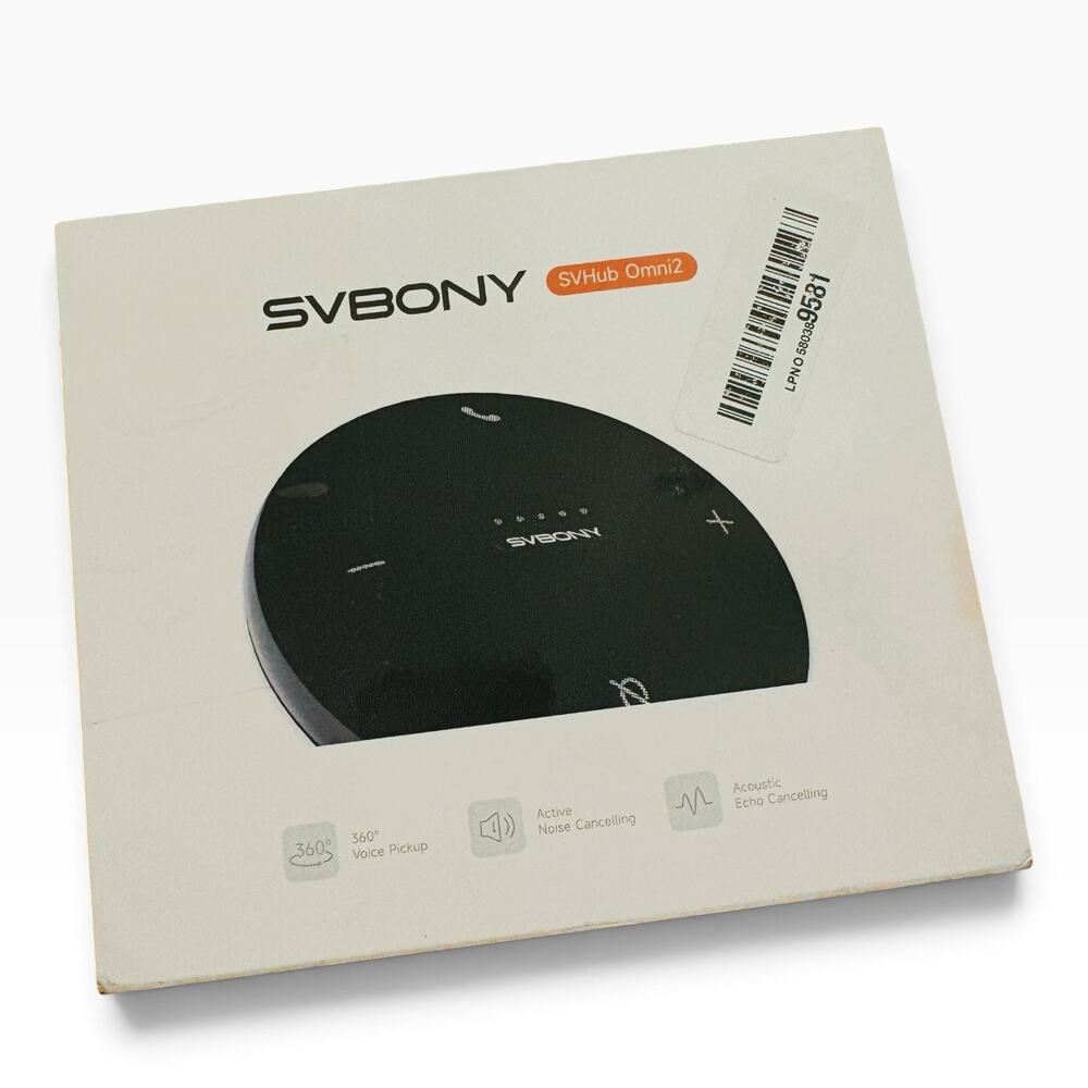 SVBONY SVHub Omni2 Bluetooth Conference Speakerphone 360° Mic